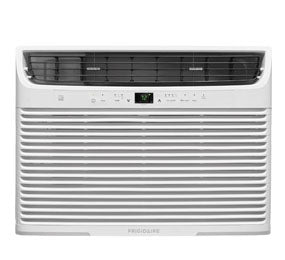 Frigidaire 18,000 Btu 230V Window-Mounted Median with Temperature Sensing Remote Control Air Conditioner, White