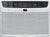 Frigidaire FFRE123ZA1 22" Energy Star Window Mounted Air Conditioner with 12000 BTU, White