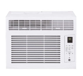 GE AHQ06LZ Window Air Conditioner with 6000 BTU Cooling Capacity, 3 Fan Speeds, 115 Volts, in White