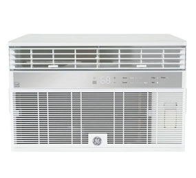 GE AHY08LZ Smart Window Air Conditioner with 8000 BTU Cooling Capacity, Wifi Connect, 3 Fan Speeds, 115 Volts, White