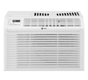LG LW6017R 6,000 BTU 115V Window Air Conditioner, White