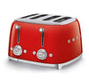 Smeg 4 Slot Toaster Red TSF03 RDUS